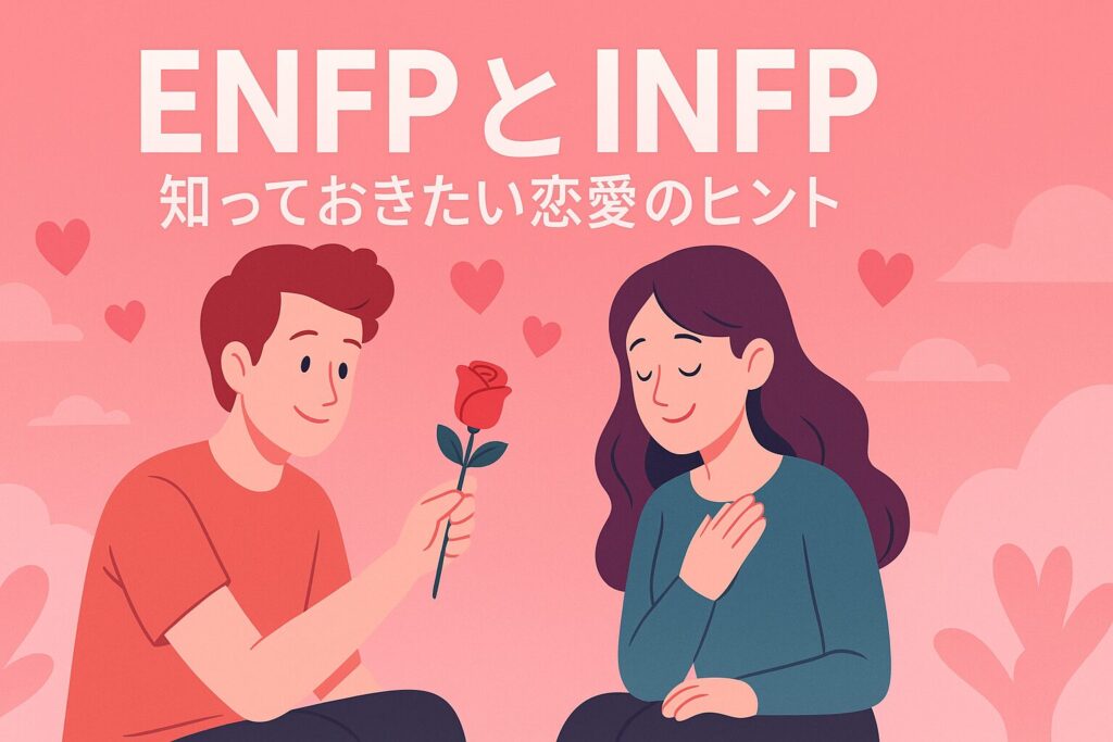ENFPとINFPの相性が悪い？知っておきたい恋愛のヒント