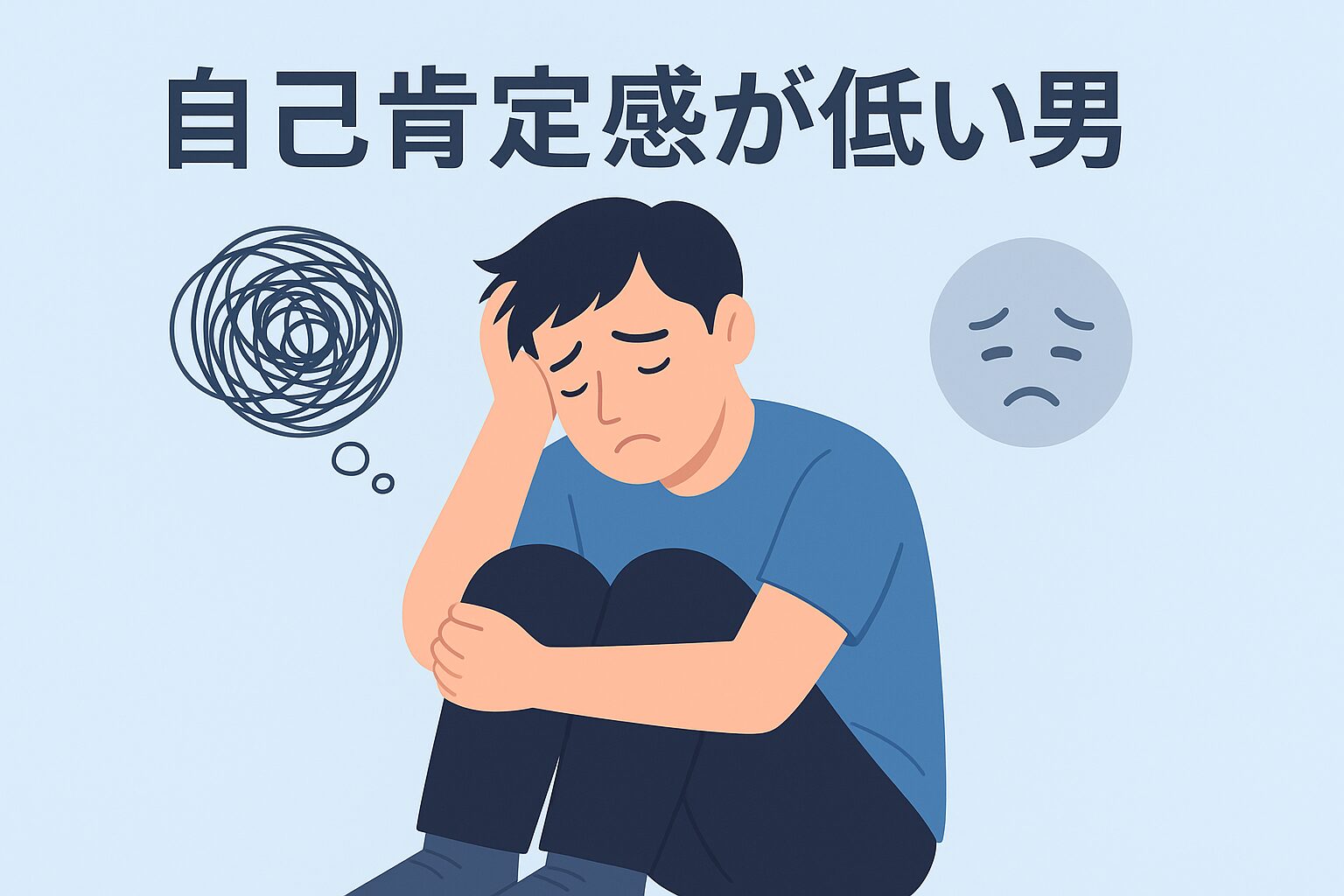 自己肯定感が低い男がめんどくさい理由とその克服法